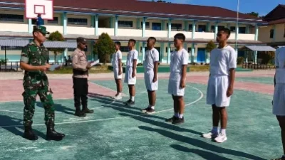 Personel Kodim 1710/Mimika Berpartisipasi Aktif dalam Seleksi Paskibraka 2026