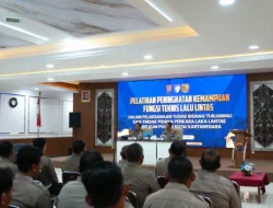Tingkatkan Profesionalisme Personel, Kapolres Kukar Buka Pelatihan Olah TKP Laka Lantas dan Bidang Turjawali