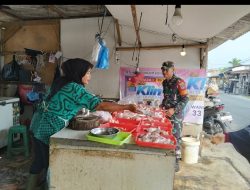 Harga Sembako di Pebayuran Masih Stabil, Babinsa Intensifkan Pemantauan