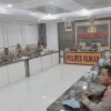 Ikuti Anev Kapolda Kaltim Secara Virtual, Kapolres Kukar Siapkan Pengamanan May Day dan Program Ketahanan Pangan