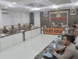 Ikuti Anev Kapolda Kaltim Secara Virtual, Kapolres Kukar Siapkan Pengamanan May Day dan Program Ketahanan Pangan