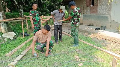 Program Presiden RI Diimplementasikan, Jembatan Gantung Dibangun di Desa Ridomanah