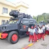 Puluhan Siswa SD di Samarinda Kunjungi Mako Brimob, Belajar Tugas Polisi Sejak Dini
