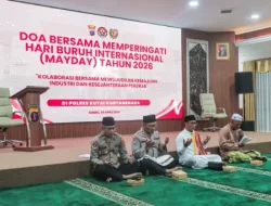 Sejukkan Suasana May Day 2026, Polres Kukar Gelar Doa Bersama dan Pengajian Yasinan