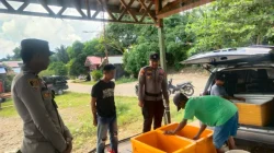 Jaga Kondusivitas Wilayah, Polsek Muara Kaman Intensifkan Patroli Dialogis dan Imbauan Cegah Karhutla