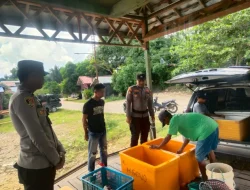 Jaga Kondusivitas Wilayah, Polsek Muara Kaman Intensifkan Patroli Dialogis dan Imbauan Cegah Karhutla