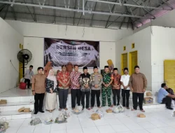 Junjung Kearifan Lokal, Kapolsek Loa Kulu Hadiri Tradisi Bersih Desa di Loh Sumber