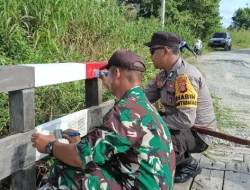 Sinergi Membangun Desa, Polsek Muara Muntai Resmikan Jembatan Merah Putih di Desa Kayu Batu