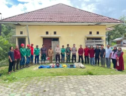 Sinergi Cegah Karhutla, Polsek Muara Wis dan PT IHM Berikan Edukasi Hukum serta Simulasi Pemadaman di Desa Lebak Cilong