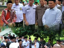 Pemasangan Patok Tanda Batas dan Pengukuran Tanah Wakaf Di Kabupaten Tangerang