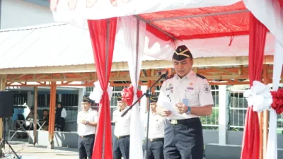 Peringati Harkitnas ke-118, Lapas Makassar Perkuat Semangat Nasionalisme dan Pembinaan Positif