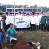 Kapolri dan Kapolda Riau Berkurban di Ponpes UAS, Daging Disalurkan ke Masyarakat Pinggiran Kota