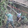 Pembangunan Jembatan Perintis Gantung Desa Ridogalih, Wujud Dukungan Asta Cita Presiden RI di Kabupaten Bekasi