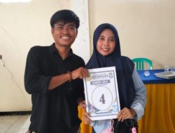 Siti Nurcholipah Calon BPD Nomor Urut 4 Dusun I Desa Kertajaya Didampingi Haji Makaw