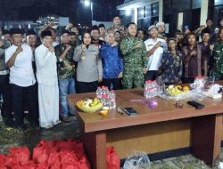 Mengusung Tema Jaga Bekasi On The Sport, Polres Metro Bekasi dan Kodim 0509 Perkuat Kamtibmas di Desa Hegar Manah