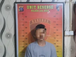 Polsek Loa Kulu, Berhasil Amankan Pelaku Pencurian Dan Pemberatan