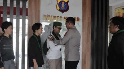 Perkuat Hubungan dan Sinergi, Kapolres Kukar Terima Silaturahmi Dari HMI Cabang Kukar