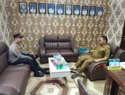 Perkuat Sinergitas di Tingkat Kecamatan, Kapolsek Muara Jawa Sambang Ke Kantor Kecamatan Muara Jawa