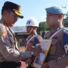 Polres Kukar Gelar Upacara PTDH, Kapolres Tegaskan Akan Menindak Tegas Setiap Pelanggaran Pidana Dan Kode Etik