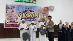 Tumbuhkan Semangat Religius, Polsek Kota Bangun Gelar Lomba Adzan Dalam Rangka Hari Bhayangkara Ke-80