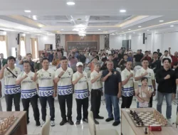 Meriahkan Hari Bhayangkara Ke-80, Polres Kukar Gelar Turnamen Catur Kapolres Cup