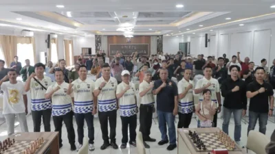 Meriahkan Hari Bhayangkara Ke-80, Polres Kukar Gelar Turnamen Catur Kapolres Cup