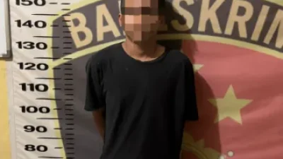 Polsek Muara Wis Amankan Seorang Pemuda Pemilik Satu Poket Sabu