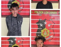 Kurang dari 24 Jam Polsek Loa Janan Bongkar Jaringan Curanmor ABH, 9 Motor Curian Diamankan