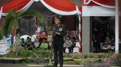 Wujudkan Polri Untuk Masyarakat, Polres Kukar Gelar Upacara Hari Bhayangkara Ke-80