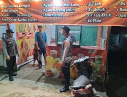Ciptakan Situasi Kamtibmas Yang Aman, Polsek Tenggarong Seberang Rutin Laksanakan Patroli Dialogis