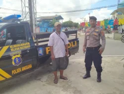 Polsek Anggana Gelar KRYD Senin Pagi, Sampaikan Himbauan Kamtibmas dan Antisipasi Kejahatan