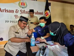 Si Dokkes Polres Kukar Gelar Pemeriksaan Kesehatan Gratis Kepada Purnawirawan dan Warakawuri