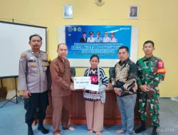 Bhabinkamtibmas Polsek Kota Bangun Kawal Pembagian Dana Desa Bulan Juni-Juli Tahun 2026