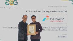 Bukti Kepatuhan dan Integritas Tata Kelola Perusahaan, PGN Raih Penghargaan Indonesia Excellence Good Corporate Governance Awards 2026