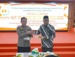 Suasana Hangat dan Penuh Kebersamaan, Wakapolres Kukar Hadiri Kegiatan Syukuran Dalam Rangka HUT PP Polri ke-27