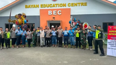 Sat Binmas Polres Kukar Sosialisasikan Perpol No. 4 Tahun 2020 Di PT. Bayan Grup Guna Berikan Pemahaman Mendalam