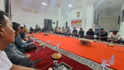 Lewat “Ngopi Bareng”, Polsek Loa Kulu Rangkul Paguyuban Seni Budaya Untuk Jaga Kamtibmas