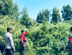Polsek Kota Bangun Gelar Patroli dan Posko Terpadu Pencegahan Karhutla