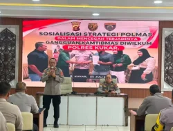 Polres Kukar Tingkatkan Profesionalisme, Fungsi Binmas Gelar Sosialisasi Strategi Polmas