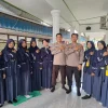 Polsek Loa Kulu Bekali Siswa Baru SMPN 2 Jembayan Edukasi Bahaya Napza dan Tertib Lalu Lintas