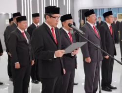 Lantik 78 Pejabat Struktural, Wamen Ossy: Rotasi dan Promosi Jabatan Bentuk Birokrat Yang Adaptif