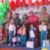 Peduli Stunting, Kapolsek Beserta Pengurus Ranting Bhayangkari Loa Kulu Hadiri Kegiatan di Kantor Desa Loa Kulu Kota