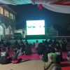 Gembira dan Penuh Kebersamaan! Ratusan Warga Nobar Piala Dunia 2026 Bersama Kodim 0509/Kabupaten Bekasi