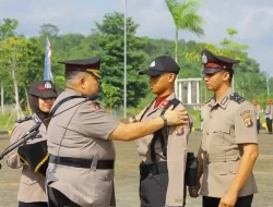 Kabag SDM Polres Kukar Hadiri Upacara Pembukaan Pendidikan Pembentukan Bintara Polri Berkemampuan SPKT Tahun 2026