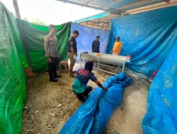 Polsek Kenohan Datangi TKP Orang Meninggal Dunia Karena Tenggelam di Perairan Teluk Orgading Sungai Belayan