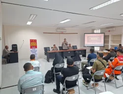 Sat Binmas Polres Kukar Gelar Sosialisasi Perpol No. 4 Tahun 2020 Tentang Pengamanan Swakarsa