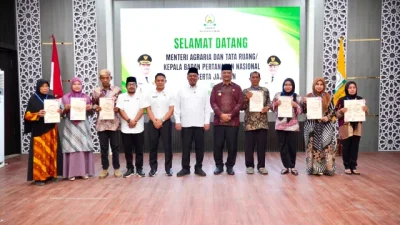 2.000 Sertipikat Perlu Dipulihkan Pascabencana di Aceh Tamiang, Menteri Nusron Targetkan Selesai pada Akhir Desember