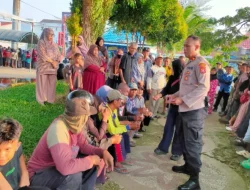 Jalin Kedekatan Dengan Masyarakat, Polres Kukar Wujudkan Kepedlian Terhadap Sesama Melalui Kegiatan Warung Berkah