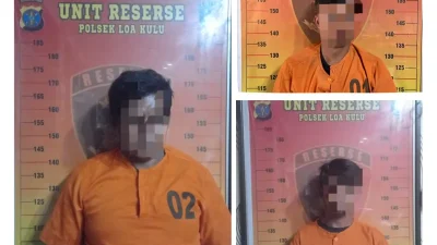 Operasi Antik Mahakam 2026 Polsek Loa Kulu Amankan 3 Tersangka Peredaran Gelap Narkotika, 7,28 Gram Sabu Berhasil Disita