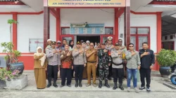Jaga Stabilitas Keamanan, Kapolsek Muara Jawa Laksanakan Sambang Ke Kantor Kelurahan Muara Jawa Pesisir